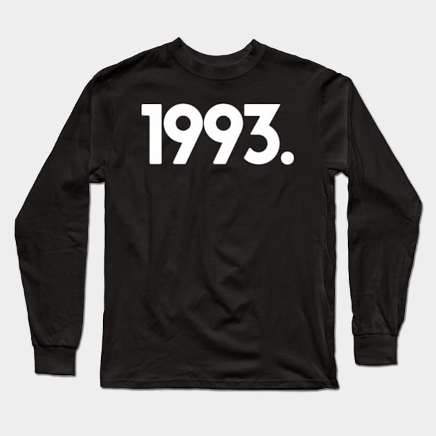 1993 Long Sleeve T-Shirt by Sink-Lux